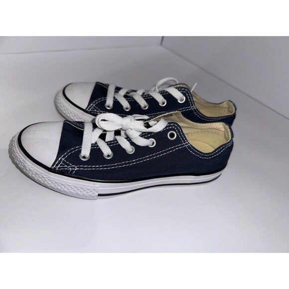 Chuck Taylor All star Classic Converse size 2 youth Navy Blue - Picture 7 of 7